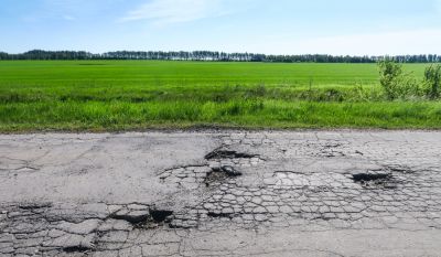 Fill in Cracks in the Asphalt